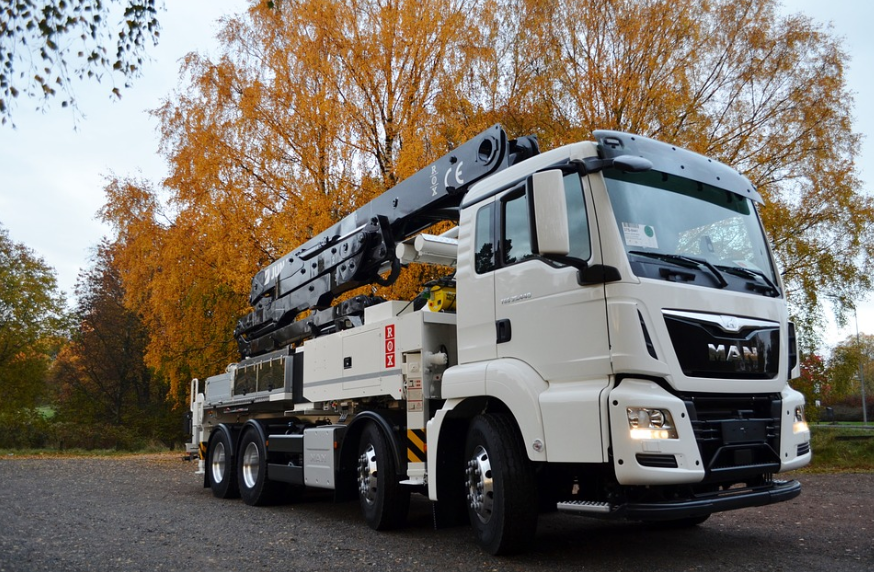 this image shows irvine concrete pumping